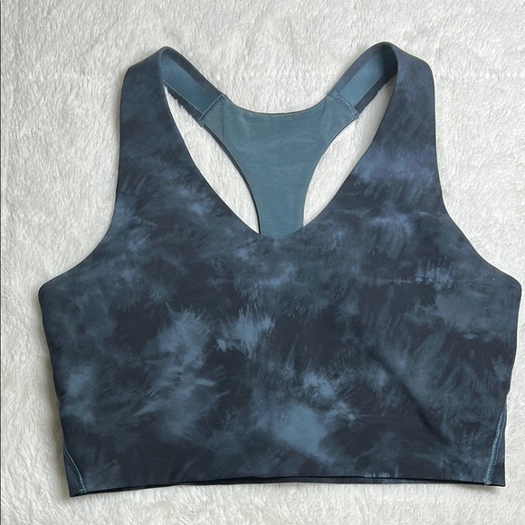 Spanx Longline Medium Impact Sports Bra – Storm Tie-Dye‎ – Size Large - Picture 4 of 10